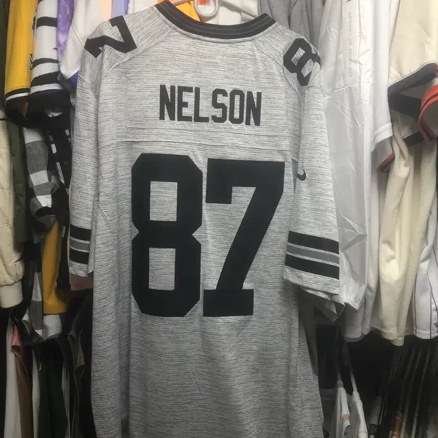 [BUNJANG] Nike NFL Green Bay Packers Jordy Nelson Gridiron Grey Limited Jersey 3XL / (새거급) 나이키 NFL 그린베이 패커스 조디 넬슨 그리드아이언 그레이 리미티드 유니폼 져지 사이즈 3XL