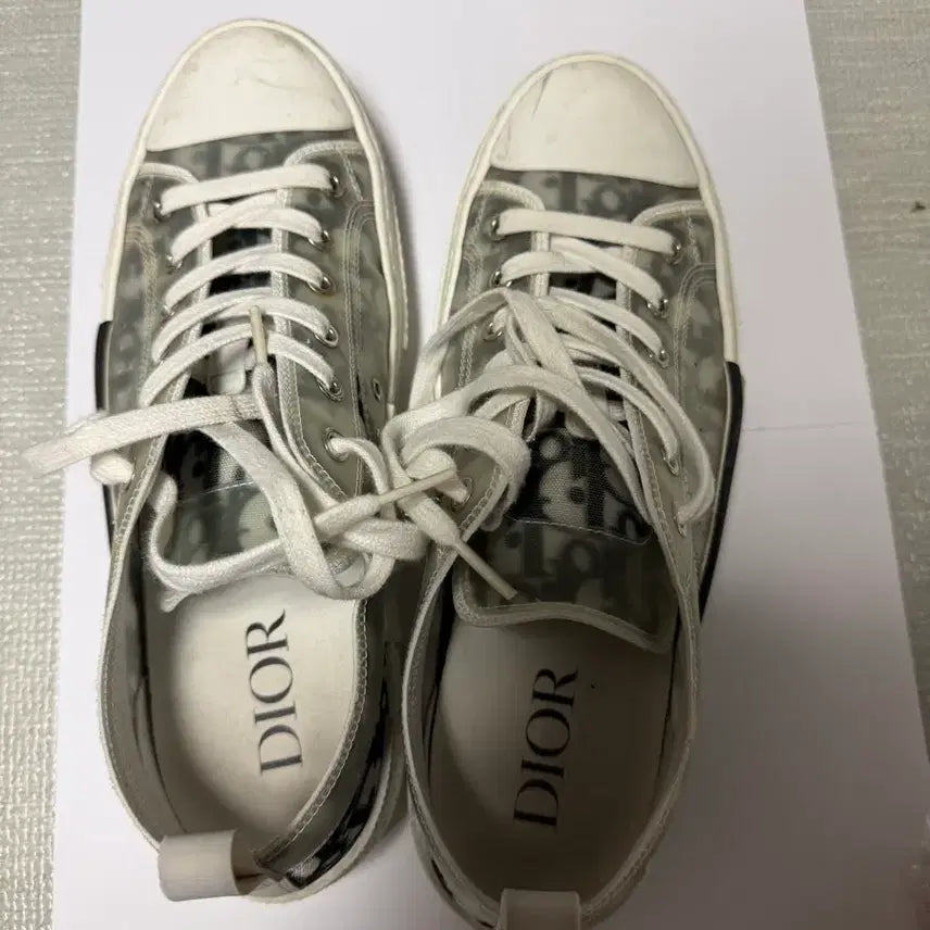[BUNJANG] Dior B23 Oblique Sneakers / 디올 오블리크 스니커즈 42.5
