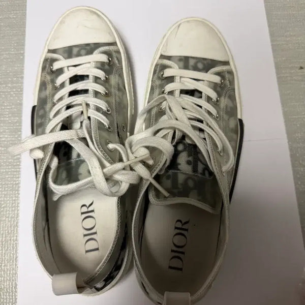 [BUNJANG] Dior B23 Oblique Sneakers / 디올 오블리크 스니커즈 42.5