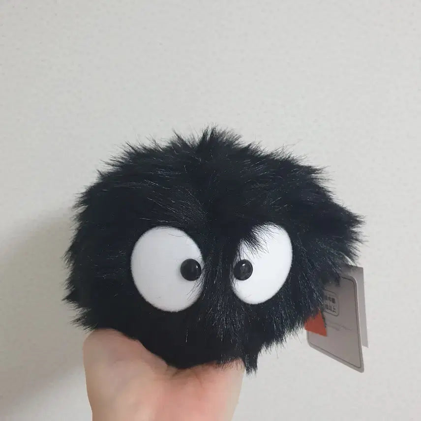 [BUNJANG] Ghibli Museum Soot Sprite Plush / 지브리 뮤지엄) 마쿠로쿠로스케 검댕 먼지 인형
