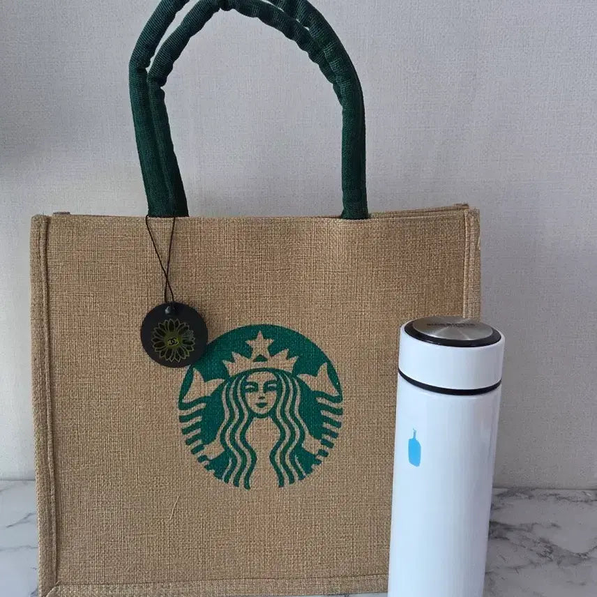 [BUNJANG] Starbucks Linen Tote Bag / 스타벅스 린넨백