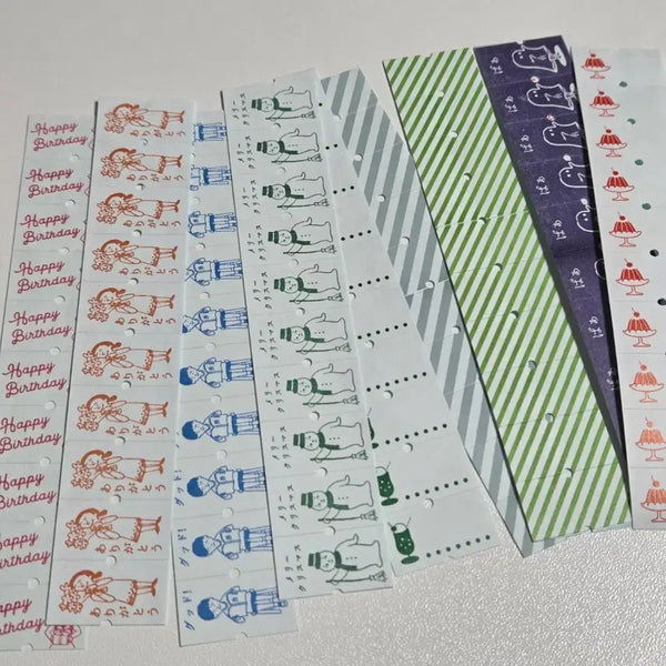 [BUNJANG] Japanese Label Sticker Set / 일본 라벨 씰 스티커 세트