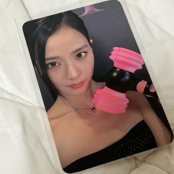 [BUNJANG] BLACKPINK Jisoo Official Lightstick Photocard / [상태 최상] 블랙핑크 지수 응원봉 포카