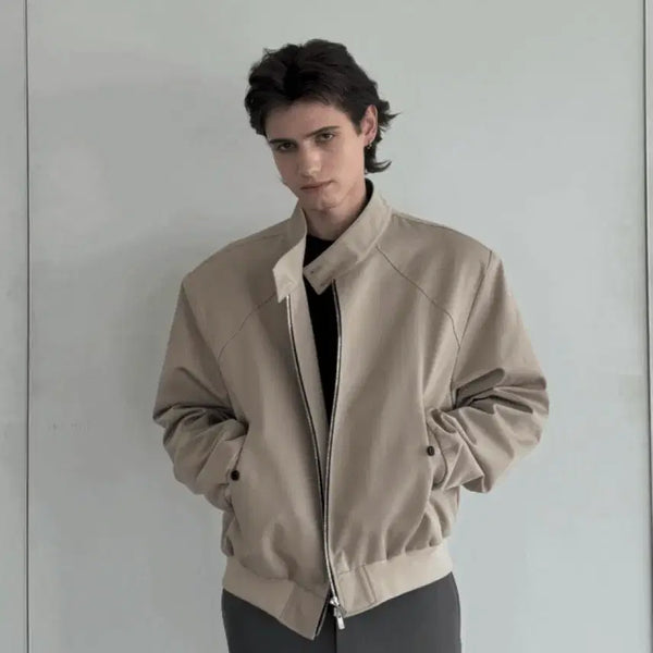 [BUNJANG] Junne Baracuta Twill Beige L / 준느 바라쿠타 트윌베이지 L
