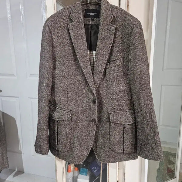 [BUNJANG] Banana Republic Tweed Jacket Brown / 바나나리퍼블릭 트위드 재킷 브라운