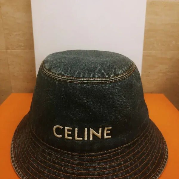 [BUNJANG] Celine Denim Bucket Hat - Size L / 셀린느 버킷헷 L 압구정 겔러리아 구매