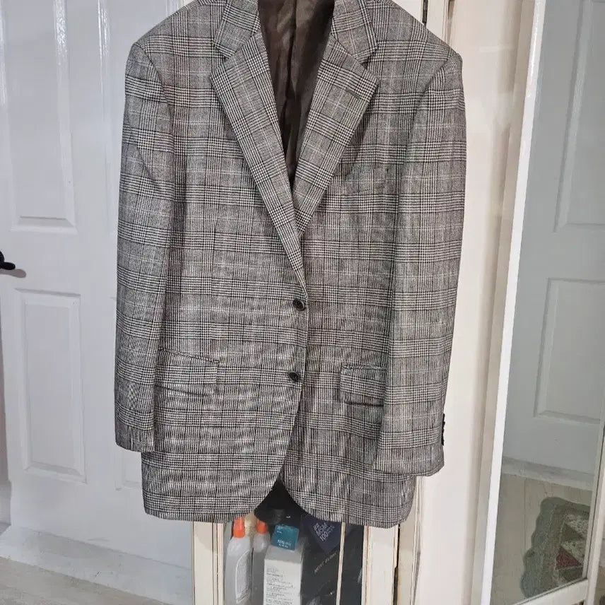 [BUNJANG] REGAL Checkered 100% Wool Jacket / 리갈 체크무늬 울100 재킷