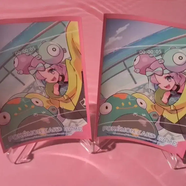 [BUNJANG] Pokémon Card "Moyamo & Chiritori" Illustration Sleeves / 포켓몬카드 "모야모와 찌리배리" 일러스트 슬리브 실드
