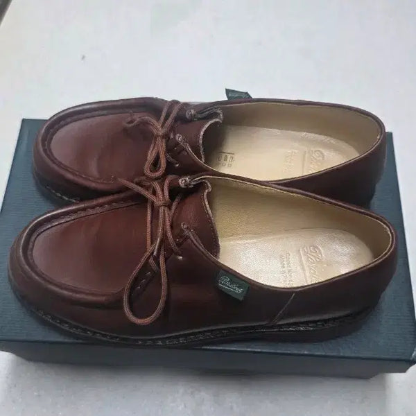 [BUNJANG] Paraboot Michael Marron Leather Shoes Size 40.5 (US 7.5-8) / 파라부트 미카엘 마룬 40.5
