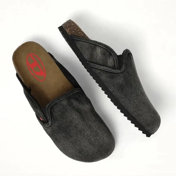 [BUNJANG] Diesel Woodstock Denim Slip-On Mules / 디젤 우드스탁 슬립온 데님 뮬