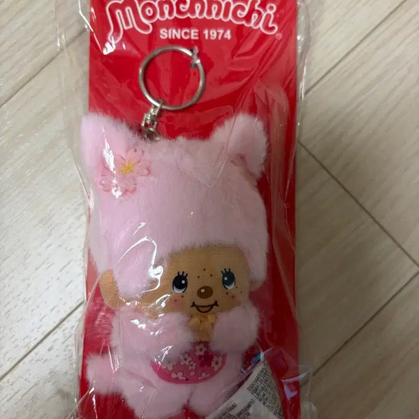 [BUNJANG] Monchhichi Sakura Bebichichi Doll / 몬치치 사쿠라 베비치치