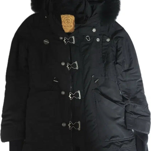 [BUNJANG] SLY Black Y2K Military Parka Jacket / SLY Military 블랙 Y2K 야상 자켓