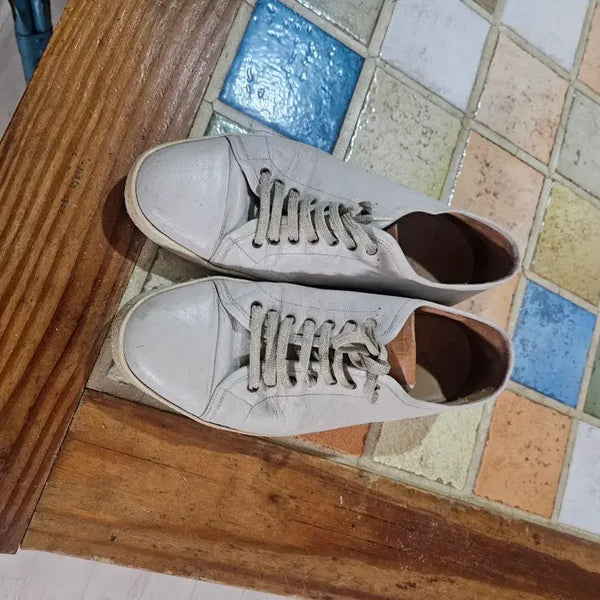 [BUNJANG] Massimo Dutti Leather Sneakers Size 270 / 마시모두띠 가죽스니커즈 270