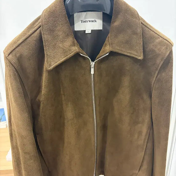 [BUNJANG] Tonywack Suede Jacket Brown / 토니웩 스웨이드 자켓