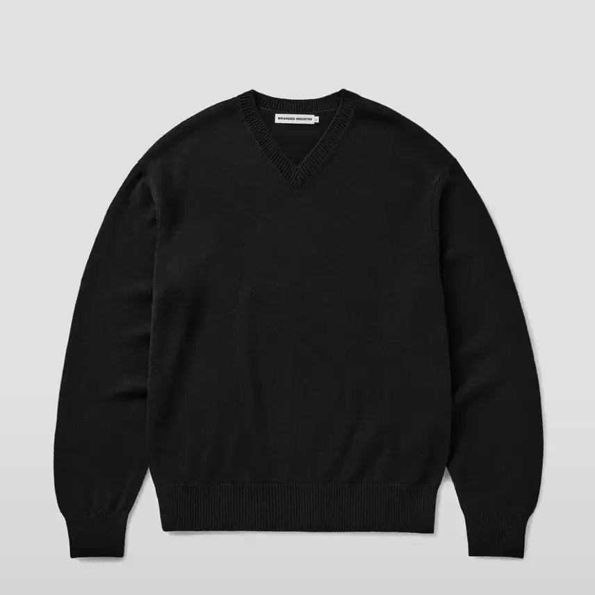 [BUNJANG] Branded Cloud Superfine V-Neck Knit - Size M / 브랜디드 클라우드 슈퍼파인 브이넥 니트 M사이즈