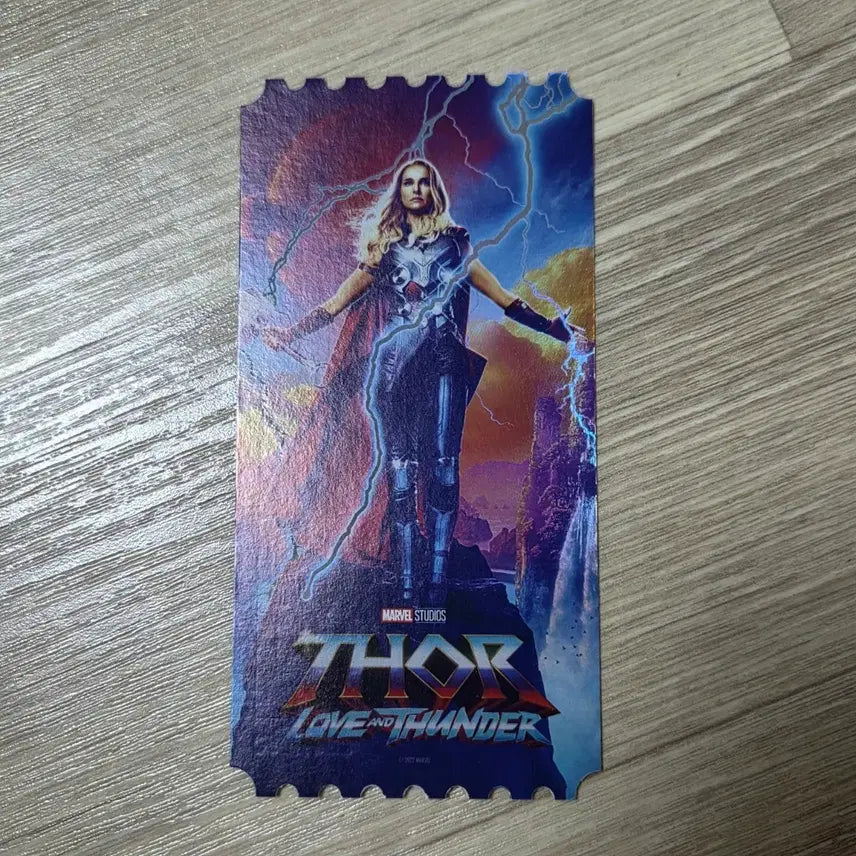 [BUNJANG] Thor: Love and Thunder Original Ticket / 마블 스튜디오 토르 러브 앤 썬더 오리지널 티켓 오티 판매