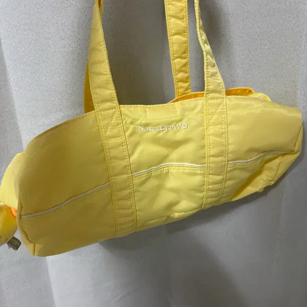 [BUNJANG] NANAmini Duffle Bag - Lemon / 택배비포함)나나크루 NANA MINI DUFFLE BAG- LEMON 나나크루더플백 새상품