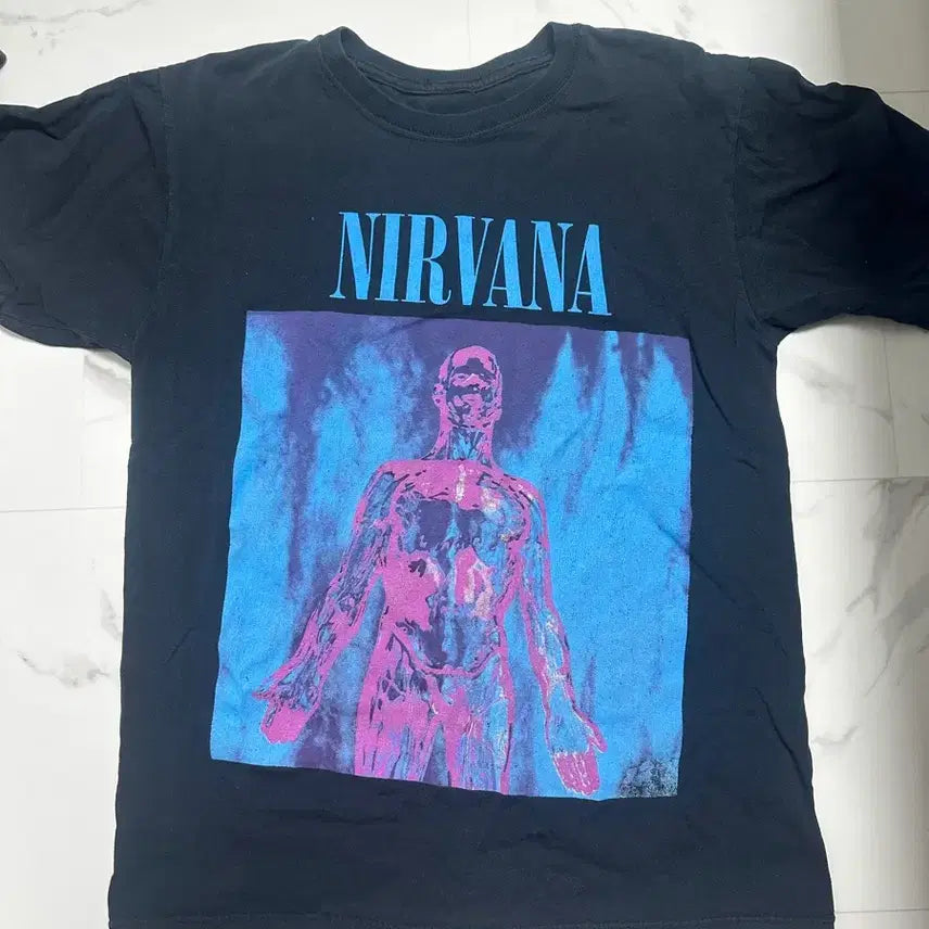 [BUNJANG] Nirvana Sliver 00s Vintage T-Shirt / [OS] 00s 너바나 nirvana sliver 빈티지 티셔츠