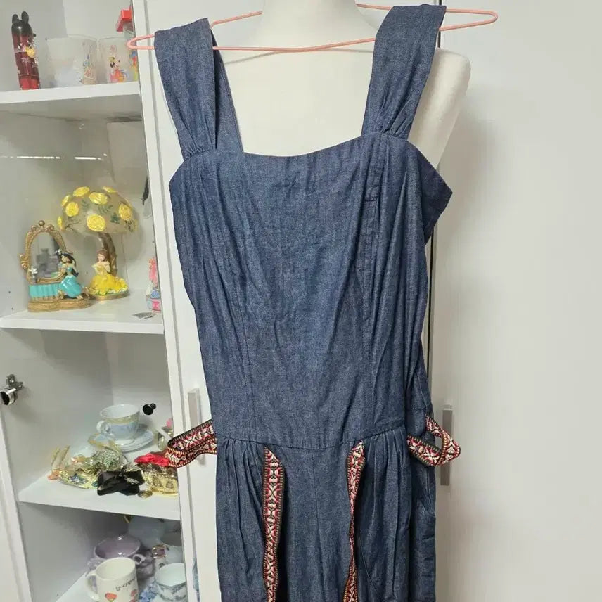 [BUNJANG] American Brand Denim Jumpsuit Dress XS / 미국브랜드 jumpsuit 데님 점프수트 원피스