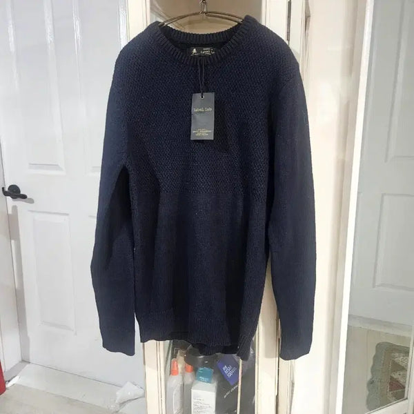 [BUNJANG] Label Lab Knit Navy / 라벨 랩 니트 네이비