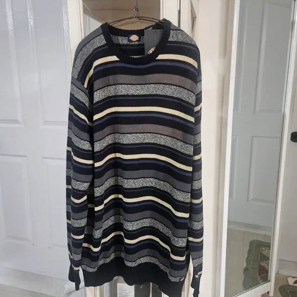 [BUNJANG] Dickies Stripe Knit Sweater 105 / 디키즈 스트라이프 니트 105