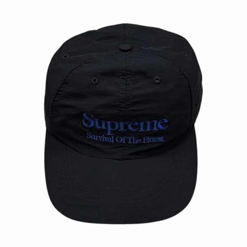 [BUNJANG] Supreme 17FW Survival Nylon 6-Panel Cap Hat Black / 17FW 슈프림 오혁 서바이벌 나일론 6패널캡 모자 블랙