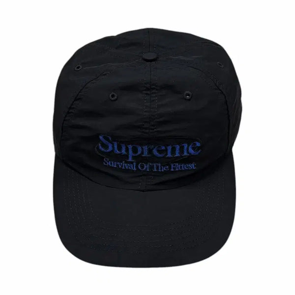 [BUNJANG] Supreme 17FW Survival Nylon 6-Panel Cap Hat Black / 17FW 슈프림 오혁 서바이벌 나일론 6패널캡 모자 블랙