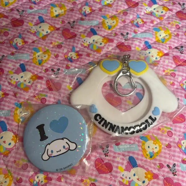 [BUNJANG] Sanrio Cinnamoroll Can Badge / 산리오 시나모롤 캔뱃지