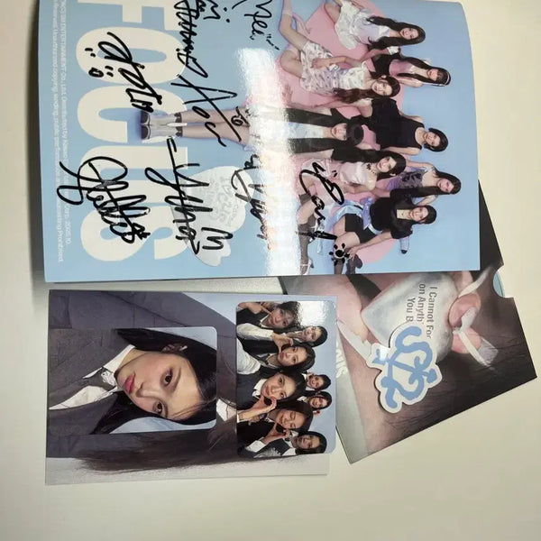 [BUNJANG] Hearth Art Group Signed Album / 하투하 포커스 싸인앨범