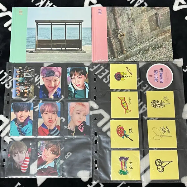 [BUNJANG] BTS You Never Walk Alone Album Photocard & Sticker Set / 방탄 봄날 앨범 포카 공방 스티커 BTS YNWA ALBUM POCA