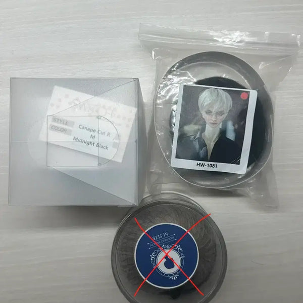 [BUNJANG] BJD SD Boy Wig Bundle Set - HannaSu & Switch / 구관 sd 남아 가발 일괄 판매 ㅅㅊ 스위치 맥컬리브로킨 한나수