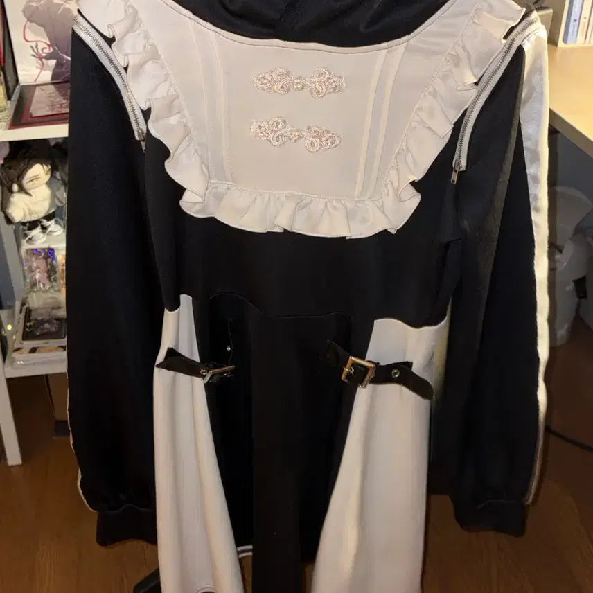 [BUNJANG] Ankruse Usamimi China Buckle Dress / !급전 가격내림! 앙크루즈 우사미미 차이나 버클 원피스