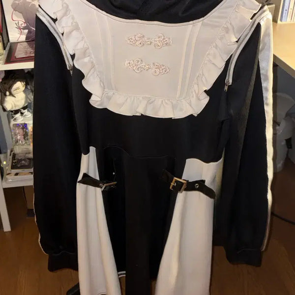 [BUNJANG] Ankruse Usamimi China Buckle Dress / !급전 가격내림! 앙크루즈 우사미미 차이나 버클 원피스