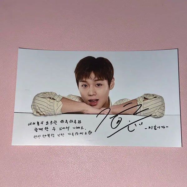 [BUNJANG] Park Ji Hoon Nonghyup Message Card Postcard (Horizontal) / 박지훈 농협 메시지카드 엽서 가로형