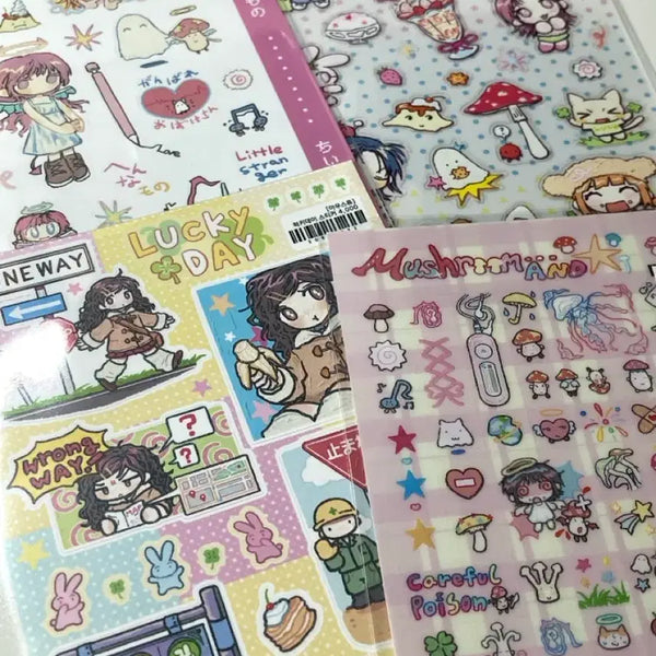 [BUNJANG] Amusutew Sticker Bundle Set / 아무스튜 스티커 일괄
