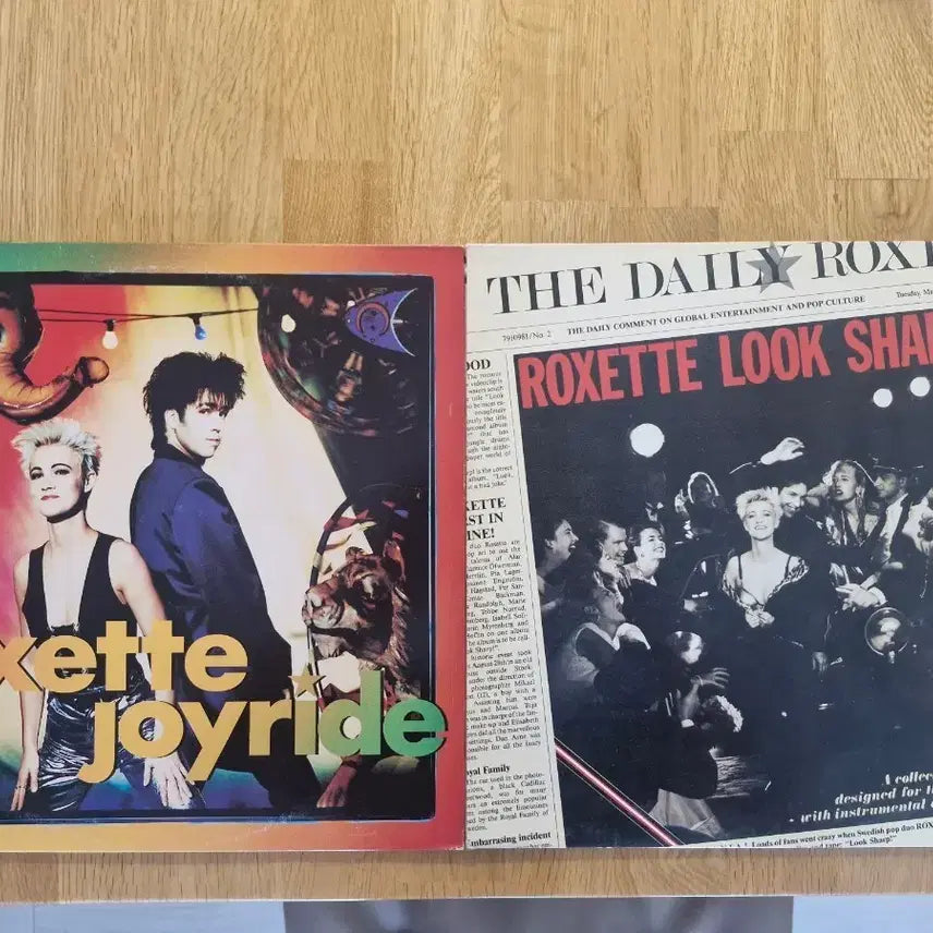 [BUNJANG] Roxette Joyride & Look Sharp LP Bundle Set / [R] Roxette LP (2,3집) 2종 일괄