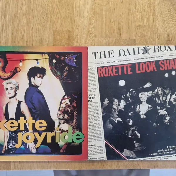 [BUNJANG] Roxette Joyride & Look Sharp LP Bundle Set / [R] Roxette LP (2,3집) 2종 일괄