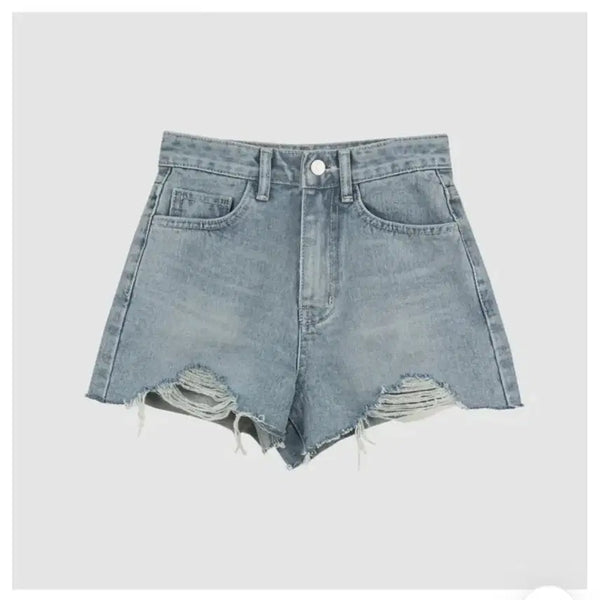 [BUNJANG] Light Wash Denim Shorts / 청반바지 연청 에이블리