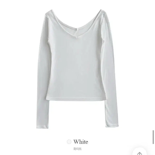 [BUNJANG] Sheer Top White / Sky Blue / 에이블리 시스루티 화이트 소라