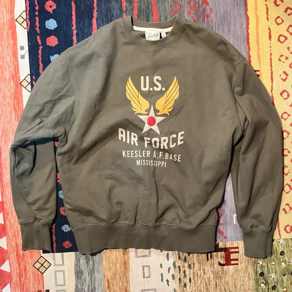 [BUNJANG] Uniform Bridge Olive Sweatshirt L / 유니폼브릿지 올리브 스웻셔츠 L
