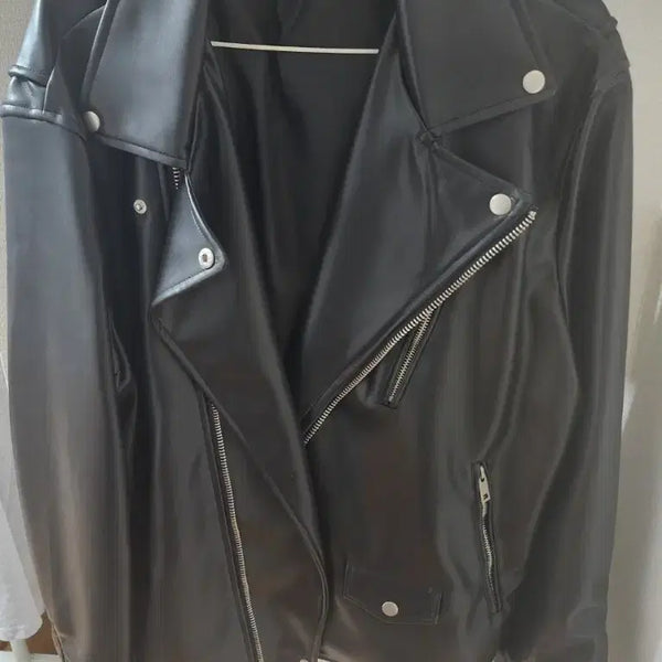 [BUNJANG] Oversized Rider Jacket (XL Big Size) / 오버핏 라이더 자켓 (XL 빅사이즈)