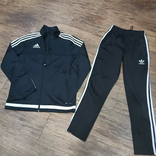 [BUNJANG] Adidas Training Set - Black / 아디다스 트레이닝 세트 검정색