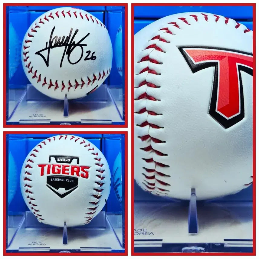 [BUNJANG] Kia Tigers Harold Castro Autographed Baseball / 기아타이거즈 용병 해럴드 카스트로 친필싸인볼