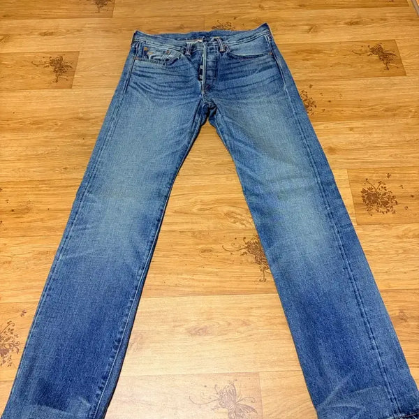 [BUNJANG] RRL Straight Fit Selvedge Denim Hillsview Jeans / RRL 스트레이트핏 셀비지데님 힐스뷰 30/32