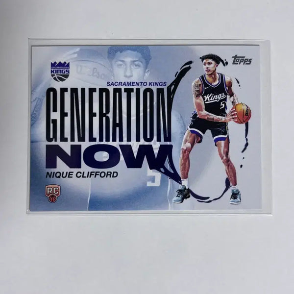 [BUNJANG] Sacramento Kings Keon Ellis Rookie Insert / 새크라멘토 킹스 니케 클리포드 루키 인서트