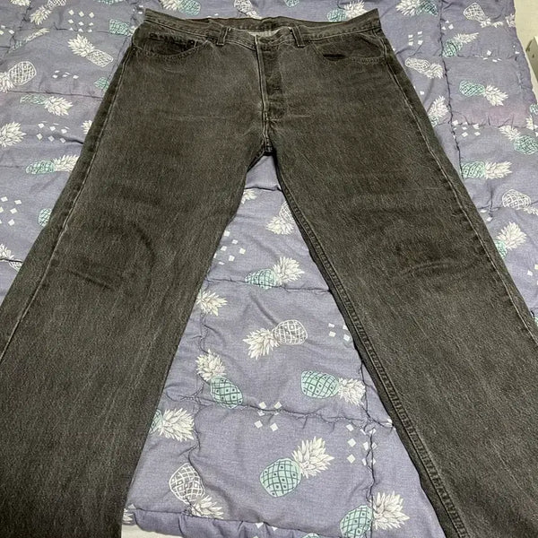[BUNJANG] Levi's 90s Vintage Black Denim Jeans / 리바이스 90년대 빈티지 흑청 데님