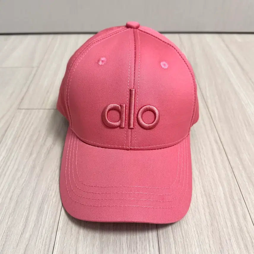 [BUNJANG] alo Cherry Pink Cap / [새상품] alo 체리핑크 볼캡