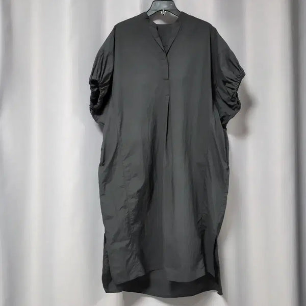 [BUNJANG] Oversized Nylon Dress / 오버핏 나일론 원피스