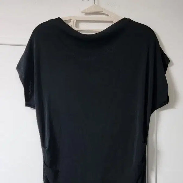 [BUNJANG] Black Drape Summer Knit New / 블랙 드레이프 여름 니트 새상품