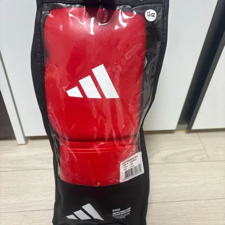 [BUNJANG] Adidas Aiba Boxing Gloves 12oz Red / 아디다스 아이바 복싱글러브 12oz 레드
